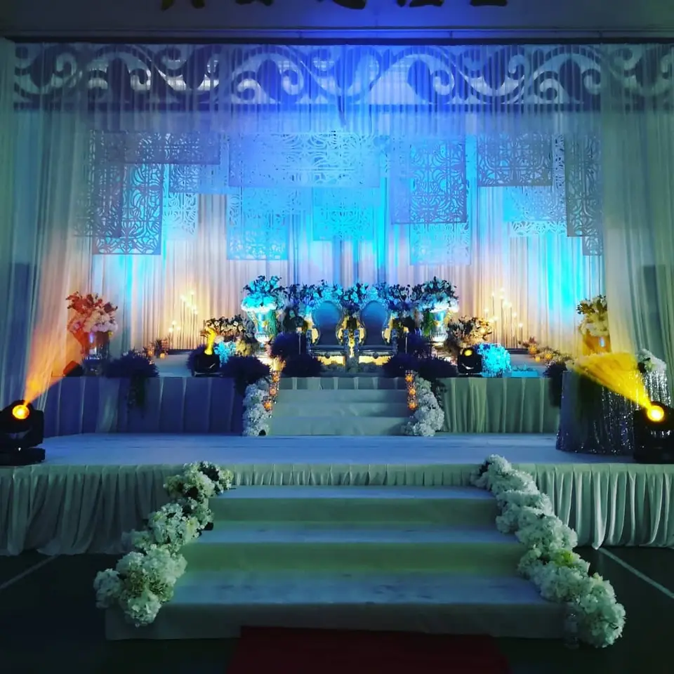 Stage & lighting untuk majlis